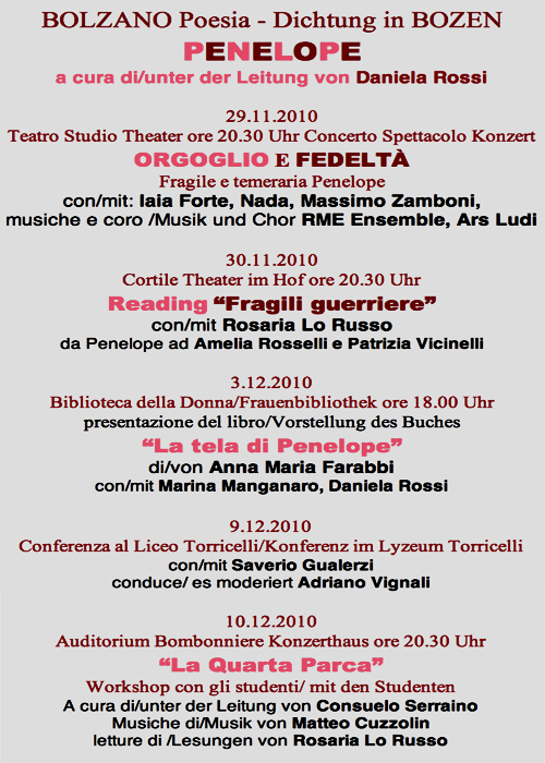 programma bolzanopoesia 2010